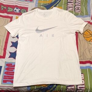 Nike Air T-Shirt with Silver Logo